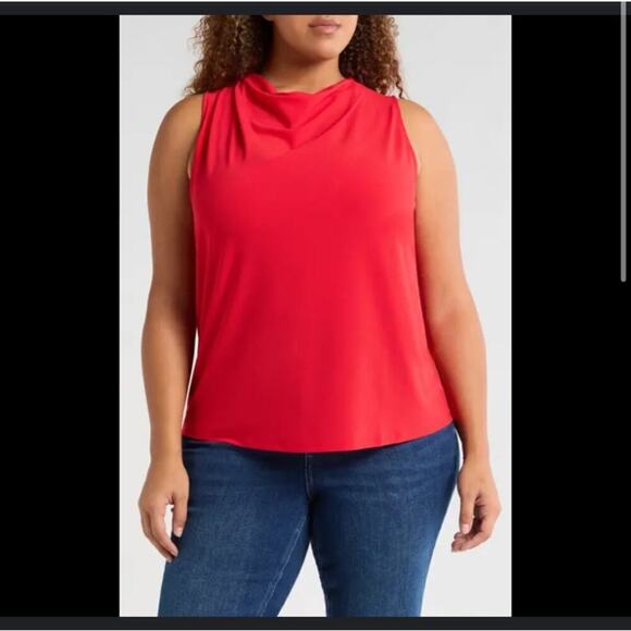 NWT Vince Camuto Mademoiselle Pink Allure Tank Size Small - Picture 1 of 6